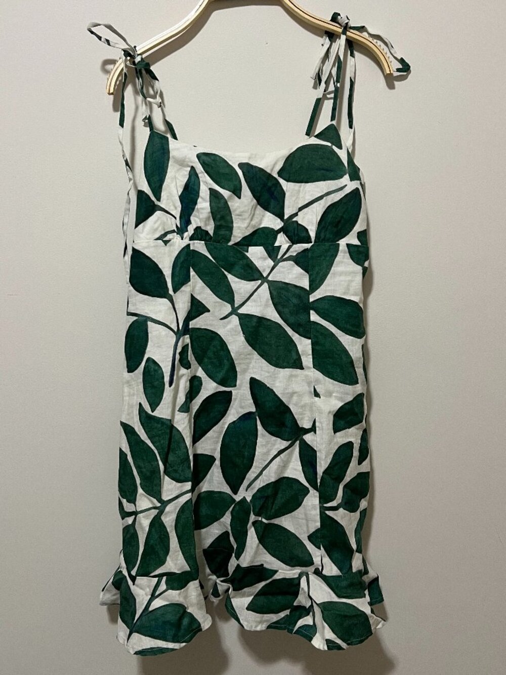 & Other Stories printed mini dress